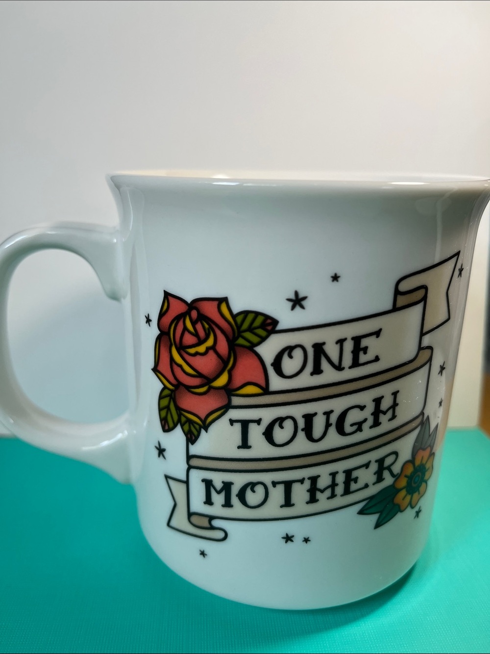 Fred “One Tough Mother” White 16 oz Ceramic Mug